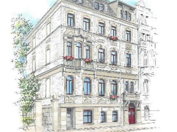 Liebknechtstr. 58, Wohnung 1 ~~~ Einbauküche, Terrasse, Bad mit Dusche, Abstellraum, Abstellraum im Treppenhaus – Foto 1
