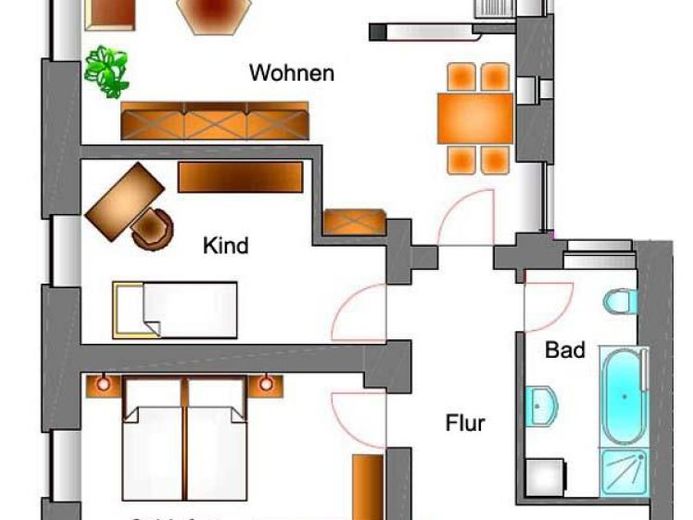 Wohlfühlwohnung mit Balkon, Tageslichtbad und vorteilhafter Raumaufteilung! – Foto 1