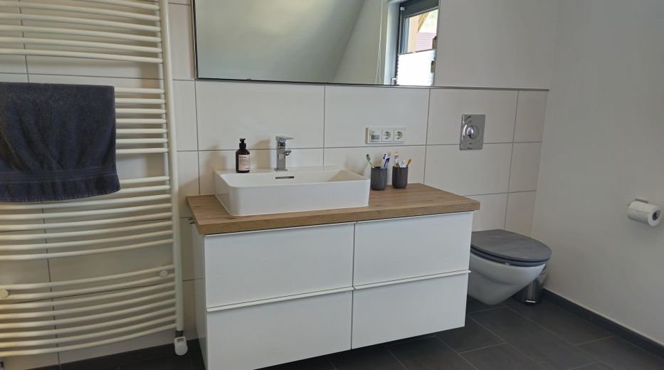 großzügiges Wohlfühlbad