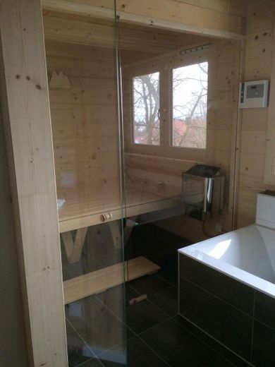 Sauna im Elternbad