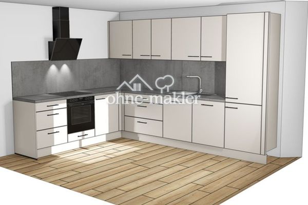 Erstbezug nach Kernsanierung 2 Zimmer Wohnung mit Balkon 1.OG