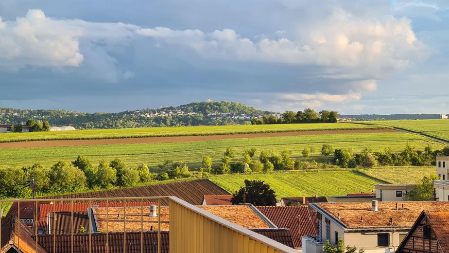 Exklusives Penthouse: Bungalow-Feeling mit spektakulärem Panorama, gigantischer Terrasse und Garten – Traumhafter Panorama-Ausblick