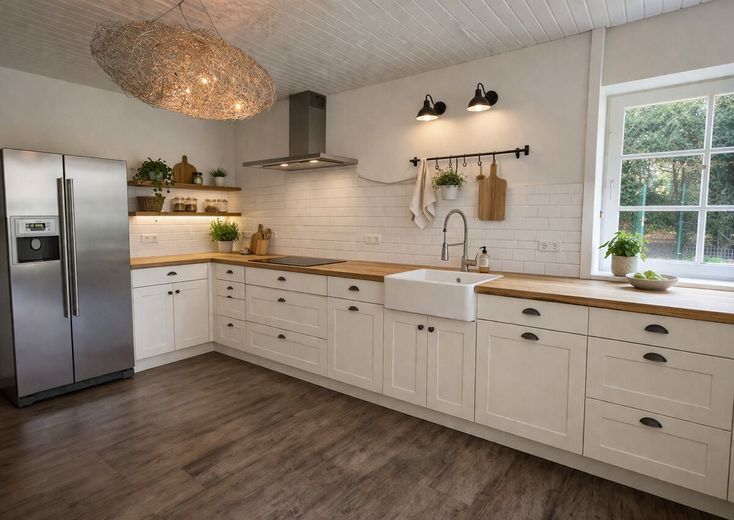 Exklusive Villa mit Wellnessbereich, Pool &amp; großem Grundstück (inkl. Renovierung und neuem Dach) – Küchen Einrichtungsbeispiel