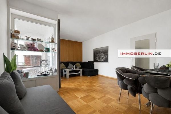 IMMOBERLIN.DE - Fijne rustige ligging! Licht appartement met balkon bij de Botanische Tuin Dahlem