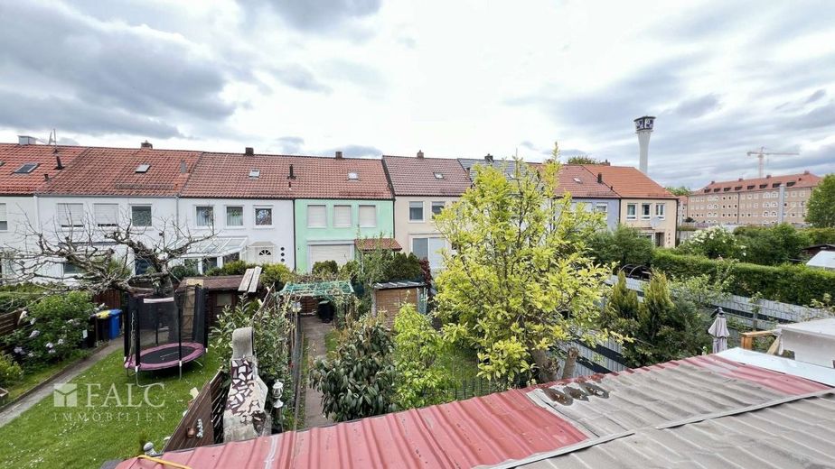 Ausblick Balkon