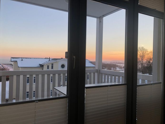 Beim Frühstückskaffee schon den Meerblick genießen – 3-Zimmer-Wohnung in allerbester Lage – Ausblick im Winter II