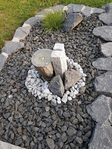 Wasserspiel Terrasse