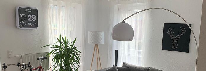 Vollständig renovierte 2-Zimmer-Wohnung mit Balkon, Einbauküche + TG in Filderstadt