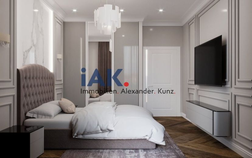 Riesige 3-Zimmer-Premiumwohnung-Barrierefrei Wohnen – Visualisierung 2