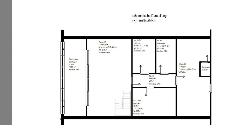 Grundriss Obergeschoss