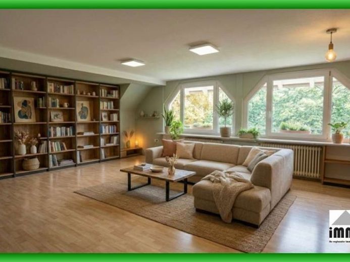 außergewöhnliche Dachgeschosswohnung mit großzügigem Raumangebot und Extraräumen – Foto 1