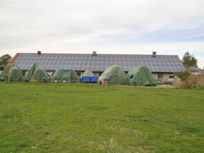 Marlow-OT, Reitanlage + Blockhütten in Ostseenähe – Foto 1