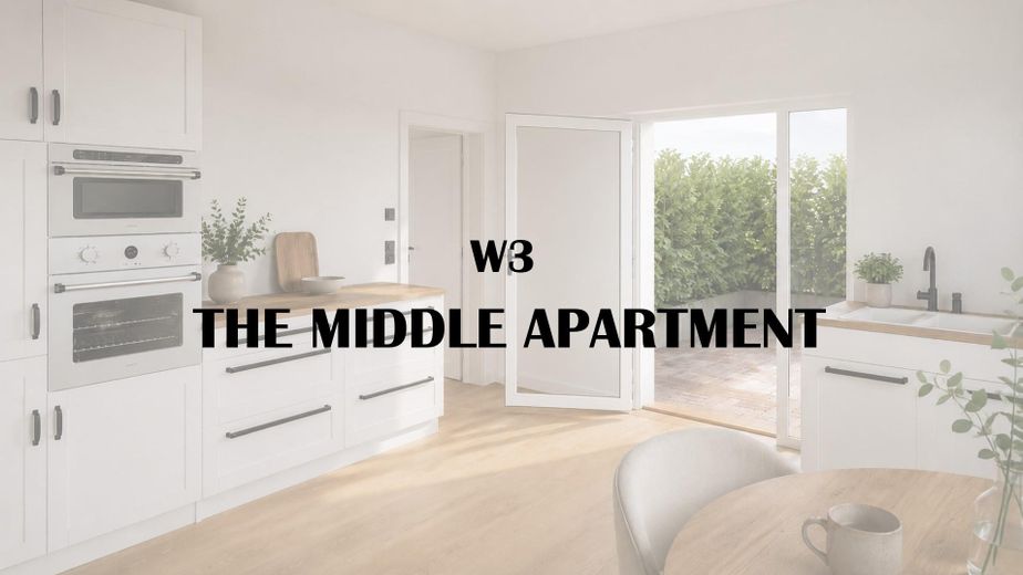 5% di ammortamento fiscale - Vivere con stile su 92 m² o affittare con rendimento – The Middle Apartment – W3 The Middle Apartment