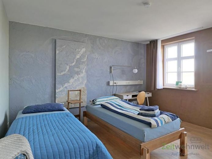 (EF0854_M) Erfurt: Krämpfervorstadt, çalışma masalı, duşlu ve WLAN'lı modern mobilyalı daire – Foto 1