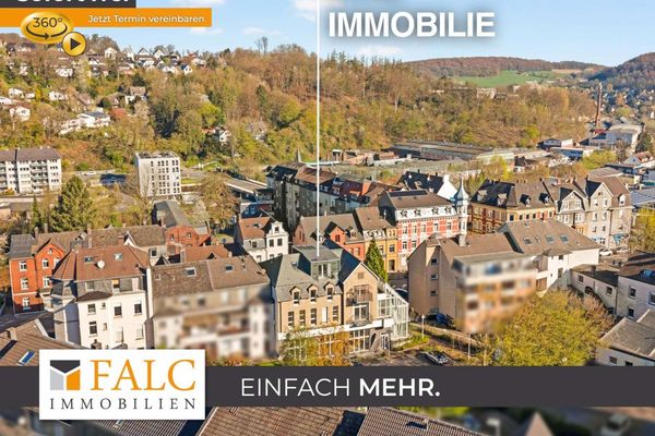 Velbert-Langenberg: edificio de apartamentos completamente rehabilitado en el antiguo edificio bancario, vacío &amp; dividido según WEG