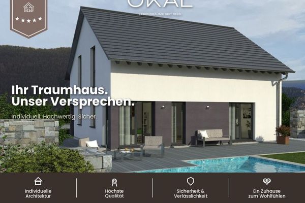 EIN OKAL HAUS- Malervorbereitet- DAS MIT GROSSEM PLATZANGEBOT ÜBERZEUGT- inkl. Grundstück und Malervorbereitet