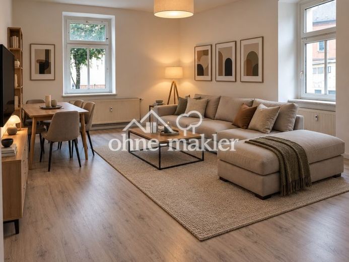 Neu renovierte 3-Zimmerwohnung mit Balkon zu vermieten – Foto 1