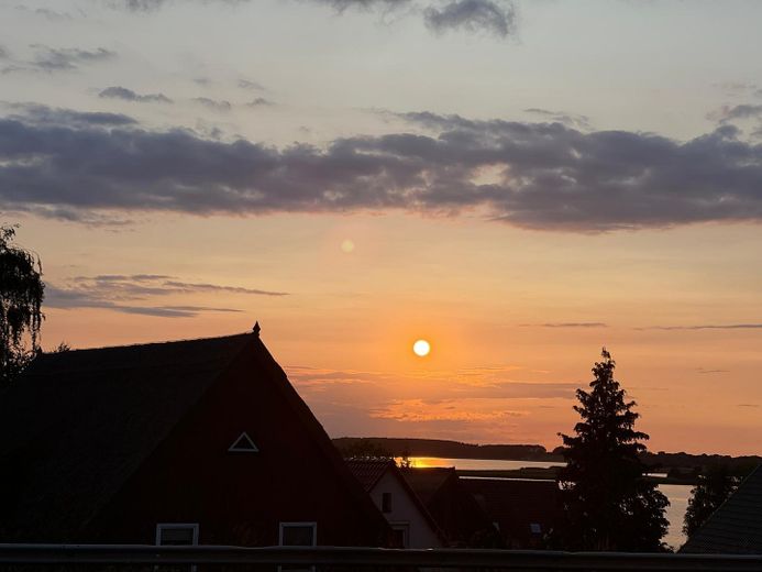 Sonnenuntergang Achterwasser