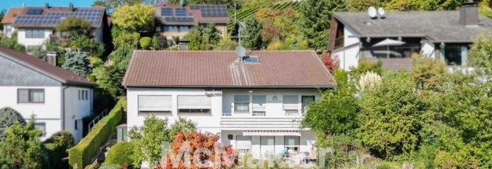 Großes Grundstück. Viel Potenzial. Freistehendes Haus mit ELW & 3 Garagen