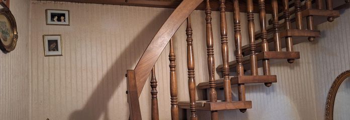 Treppe zum DG