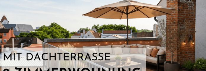 Tolle 2-Zimmerwohnung mit Dachterrasse in der Altstadt!