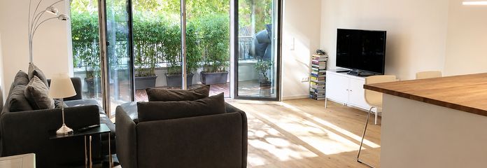Modern. Merkezi. Yeşil. – Mükemmel daire