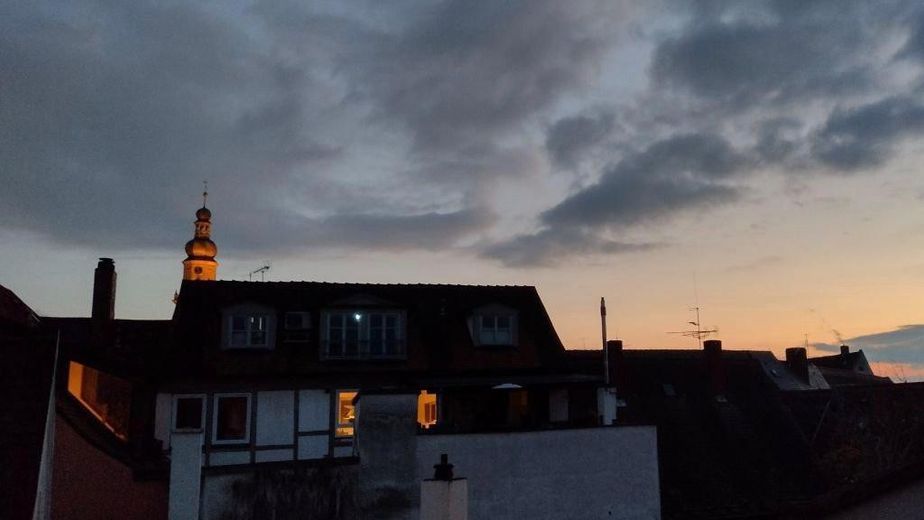 Terrassenblick nach Süden