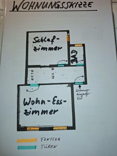 Wohnungsskizze