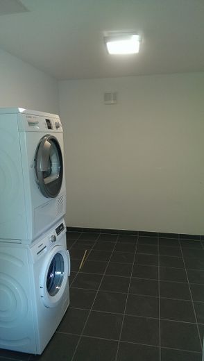 Barrierefreie Wohnung im Passivhaus – Hauswirtschaftsraum