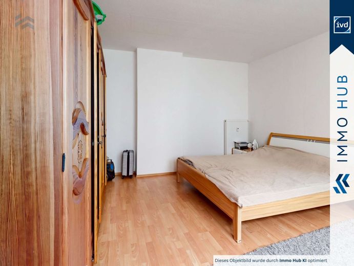 ++ Affascinante appartamento su due livelli locato, nell’edificio sul retro con terrazza di 37 m² ++ – 5491801-NzhNBnbCHixZnQ7p662xpYtp-Schlafzimmer.jpg