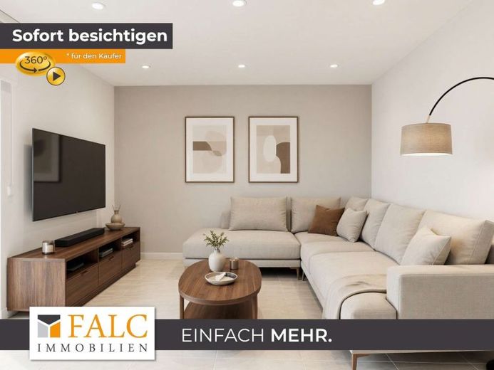 3-Zi-Eigentumswohnung mit Balkon, Stellplatz und wunderschönem Weitblick in Leimen – Foto 1