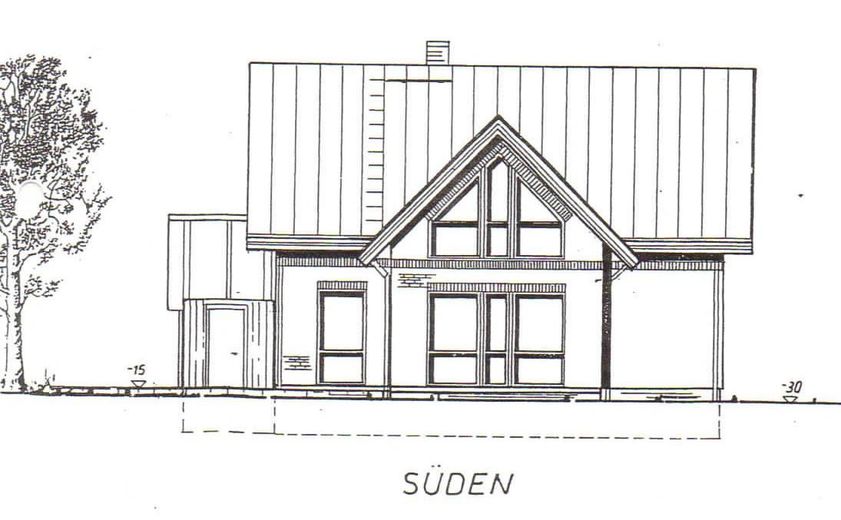 Ansicht von Süden