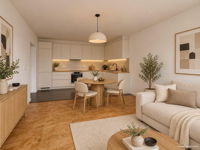 Helle 2-Zimmer-Wohnung mit zwei Balkonen in Horn-Bad Meinberg (WE27) – Konzeptbild
