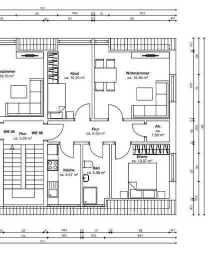 3-Zimmer Dachgeschosswohnung - befristet auf 2 Jahre – फोटो 19