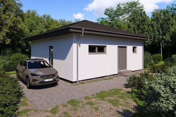 Kleine Bungalows für Singles und kleine Familien. Entfliehen Sie den steigenden Mieten. Bauen Sie mit Okal Ihr eigenes Zuhause.