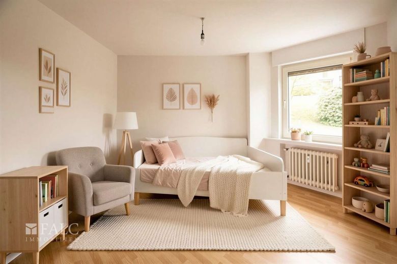 Ihr neues Zuhause nach Maß - 3 Zimmer, Balkon &amp; bereits erneuertes Bad – Schlafzimmer 1 - Einrichtungsbeispiel