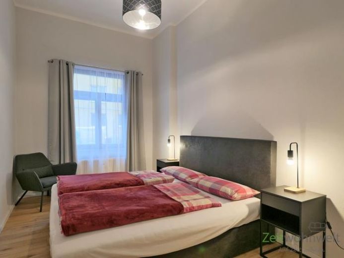 (EF1108_M) Dresden: Pieschen-Süd, neu möblierte 2-Zimmer-Wohnung im Hochparterre, Reinigungsservice inklusive – Foto 1