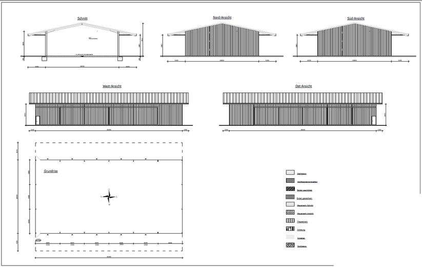 Lagerhalle/Gewerbehalle/Miethalle/(1296m², 648m², 2x324m²) – Foto 5