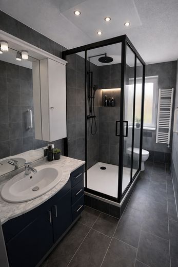 Bad, beispielhaft renoviert