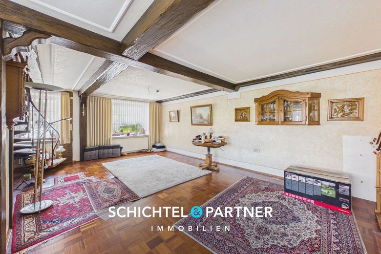 Woltmershausen | Familienhaus mit Carport &amp; großem Südwest-Garten – S&amp;P | Wohnzimmer
