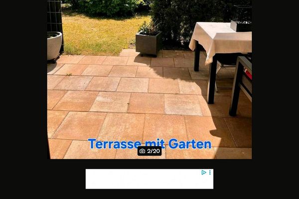 EG Wohnung Souterrain insg. 100qm²+Terasse 16m²+Garten 35m²+TG