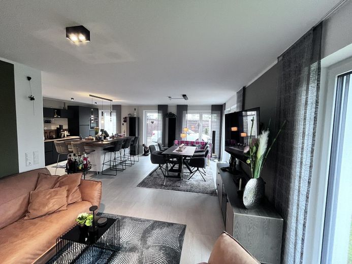 Blick vom Wohnzimmer