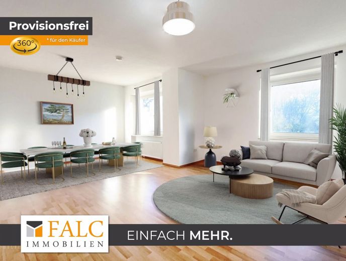 Wohnzimmer visualisiert