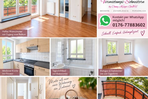 Schöne 2 Raum Wohnung im grünen Luthervirtel