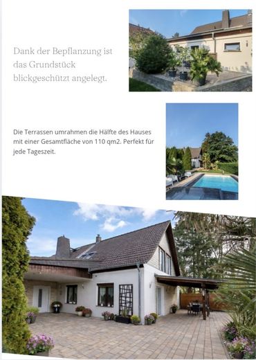 Exklusives, modernisiertes EFH mit beheizbarem Pool, PV,Terrasse und Nebengelass – Terrasse