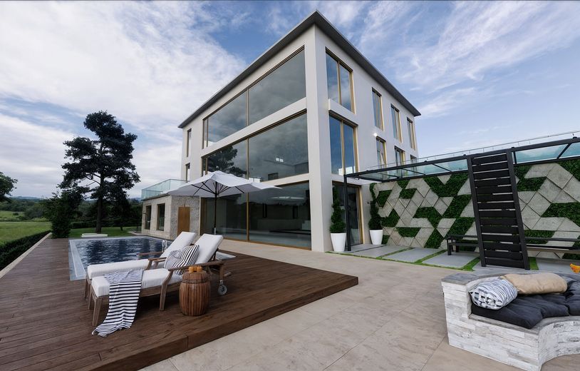Vastu-Villa mit Alpenblick & historischer Lage bei Elchingen – aufteilbar in 3 Wohnungen – Foto 3