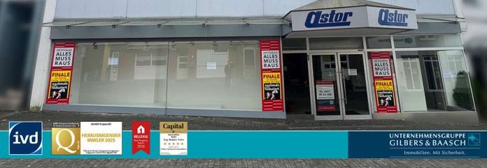 Hermeskeil: Ampio spazio commerciale e appartamento nel cuore della zona pedonale!