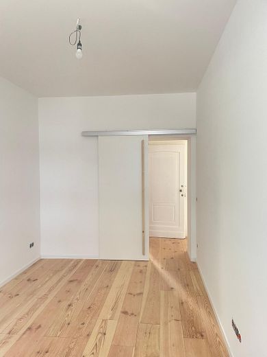 Schiebetür im Wohnzimmer