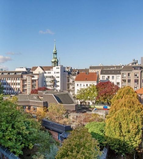 Privat & ruhig Wohnen auf 152qm über den Dächern von St. Georg – Über den Dächern von St. Georg