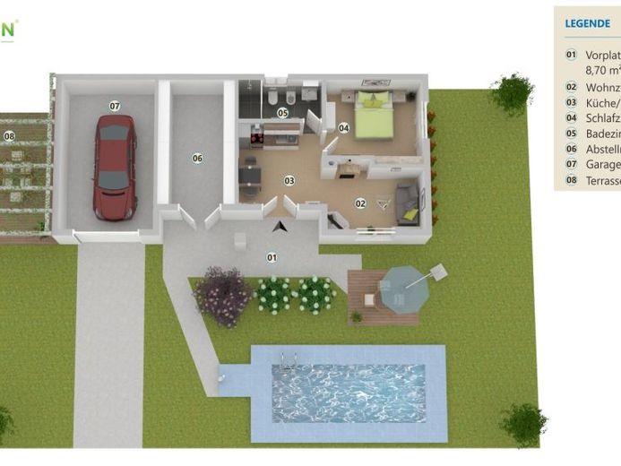 ***Kroatien | Istrien*** Bezaubernder Bungalow mit Pool in traumhafter Lage nahe Porec*** – Foto 1